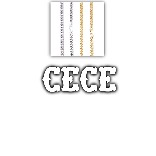 Custom Letters Freibeuter Font Necklace