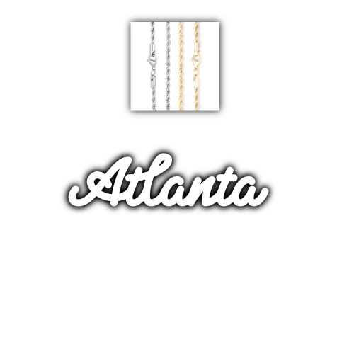 Script Custom Letter Necklace