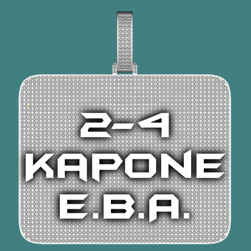 CUSTOM LETTER NECKLACE 3D BIG SQUARE
