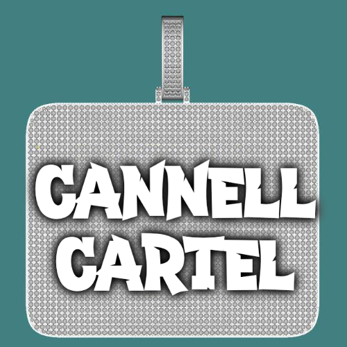 CUSTOM LETTER NECKLACE 3D BIG SQUARE