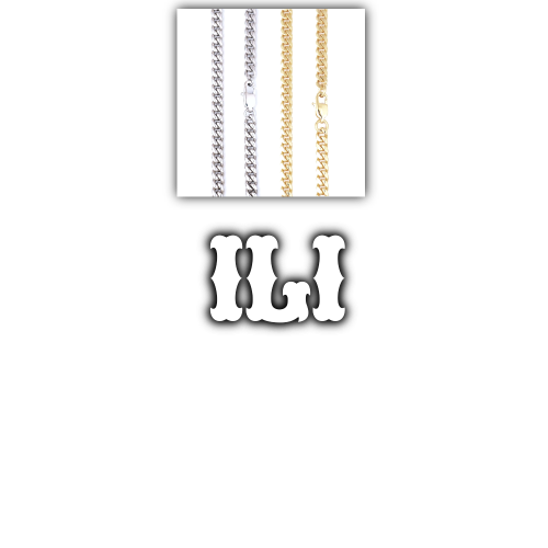 Custom Letters Freibeuter Font Necklace