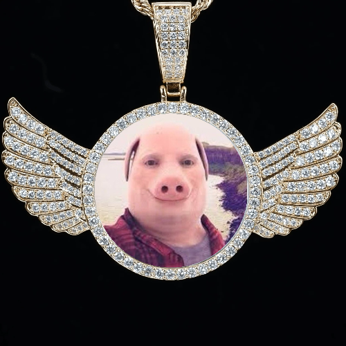 CUSTOM PICTURE PENDANT STYLE-4