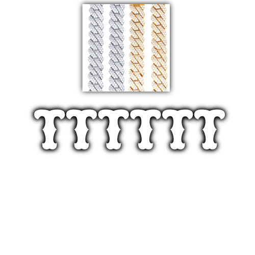 Custom Letters Freibeuter Font Necklace