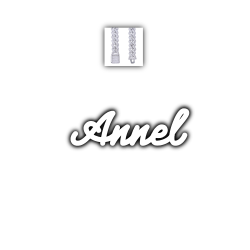 Script Custom Letter Necklace