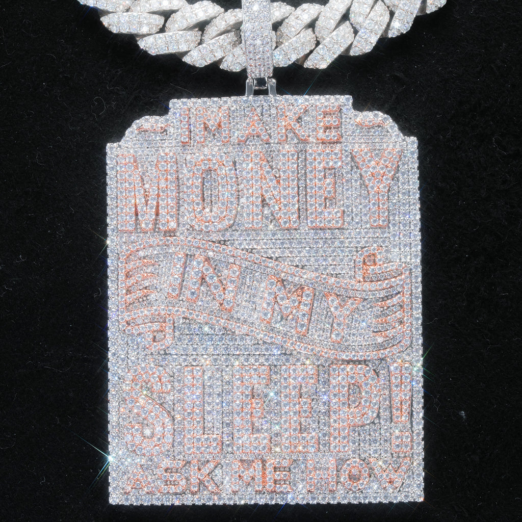 MAKE-MONEY-IN-SLEEP  ICED NECKLACE