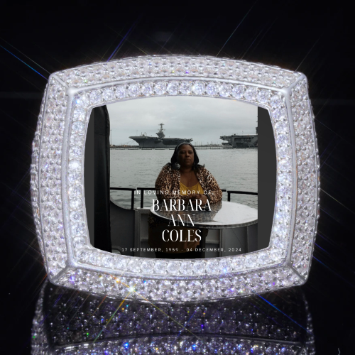 3D CUSTOM PICTURE ICED RING