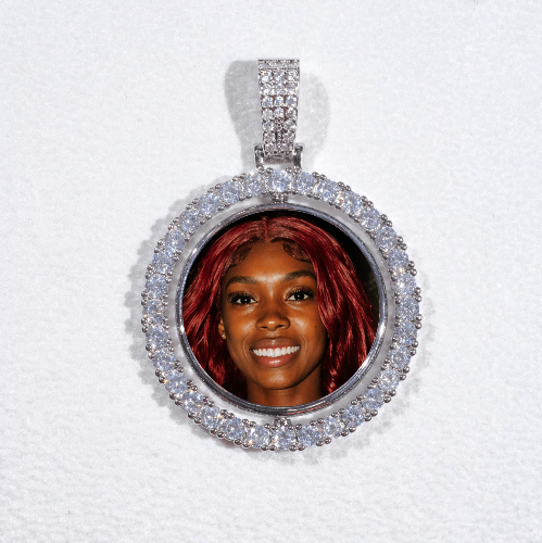 3D Spinning 2-Faced Custom Picture Pendant