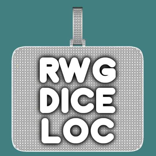 CUSTOM LETTER NECKLACE 3D BIG SQUARE