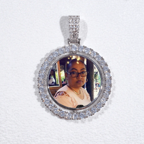 3D Spinning 2-Faced Custom Picture Pendant