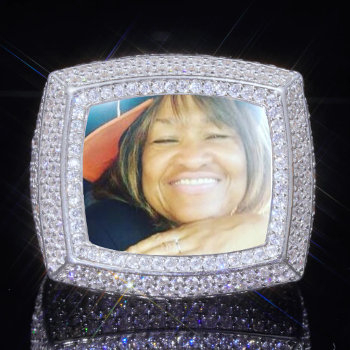 3D CUSTOM PICTURE ICED RING