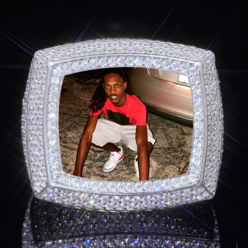 3D CUSTOM PICTURE ICED RING