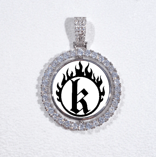 3D Spinning 2-Faced Custom Picture Pendant