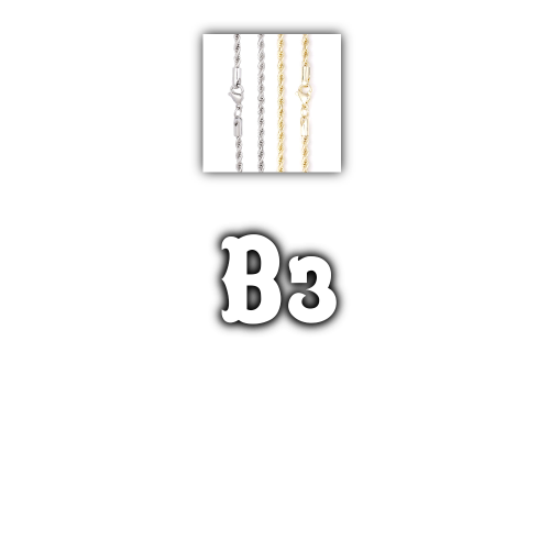Custom Letters Freibeuter Font Necklace