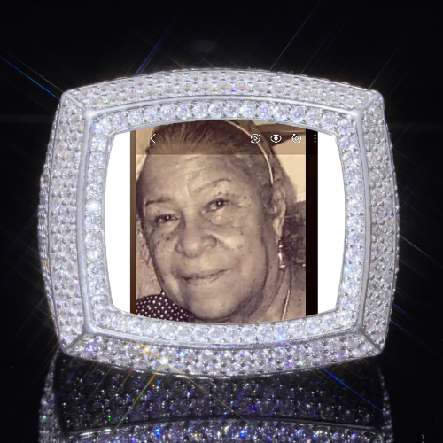 3D CUSTOM PICTURE ICED RING