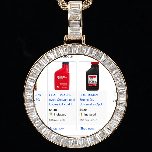CUSTOM PICTURE PENDANT STYLE-2