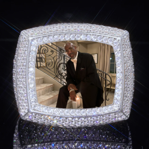 3D CUSTOM PICTURE ICED RING