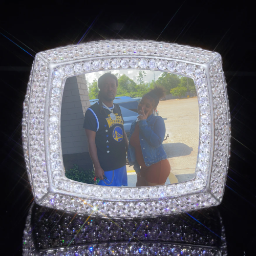 3D CUSTOM PICTURE ICED RING