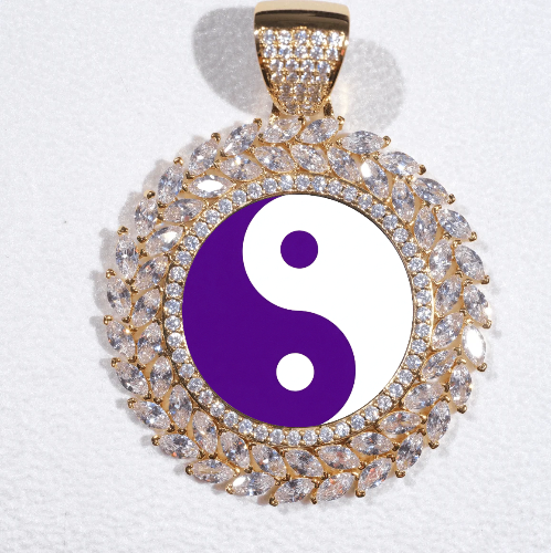 Large 3D Wheat Ear Custom Picture Pendant