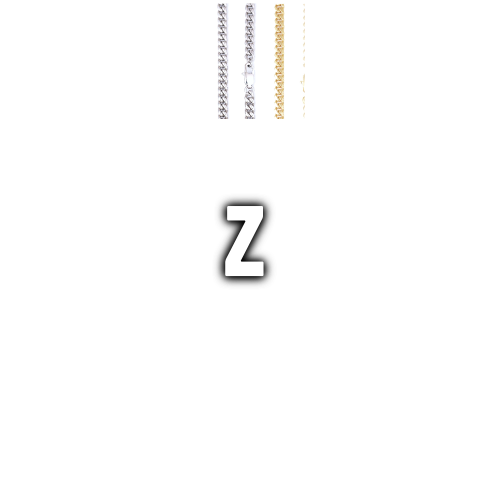Custom Letters Baguette Two Layer Necklace
