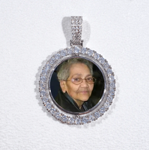 3D Spinning 2-Faced Custom Picture Pendant
