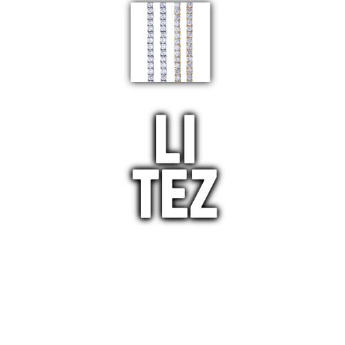 Custom Letters Baguette Two Layer Necklace