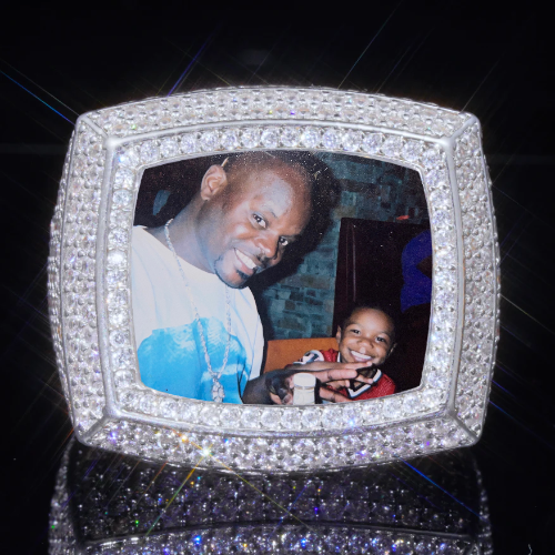 3D CUSTOM PICTURE ICED RING