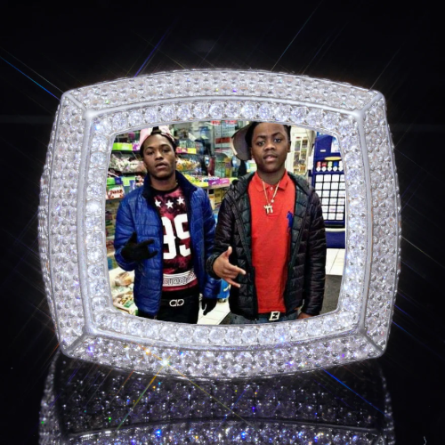 3D CUSTOM PICTURE ICED RING