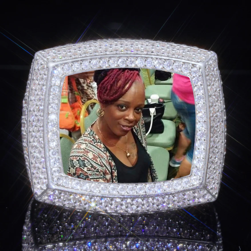 3D CUSTOM PICTURE ICED RING