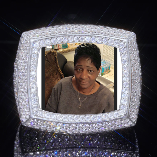 3D CUSTOM PICTURE ICED RING