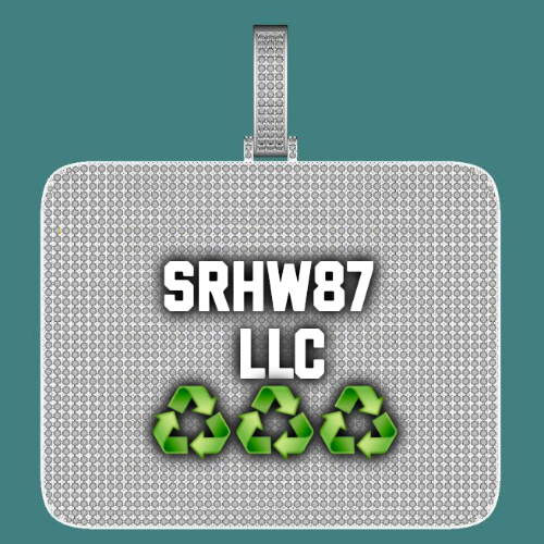 CUSTOM LETTER NECKLACE 3D BIG SQUARE