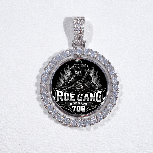 3D Spinning 2-Faced Custom Picture Pendant
