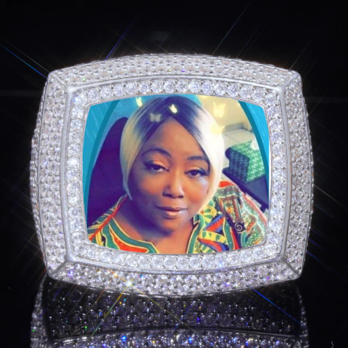 3D CUSTOM PICTURE ICED RING