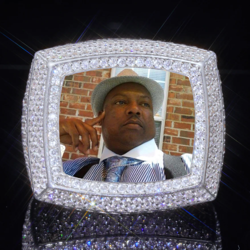 3D CUSTOM PICTURE ICED RING