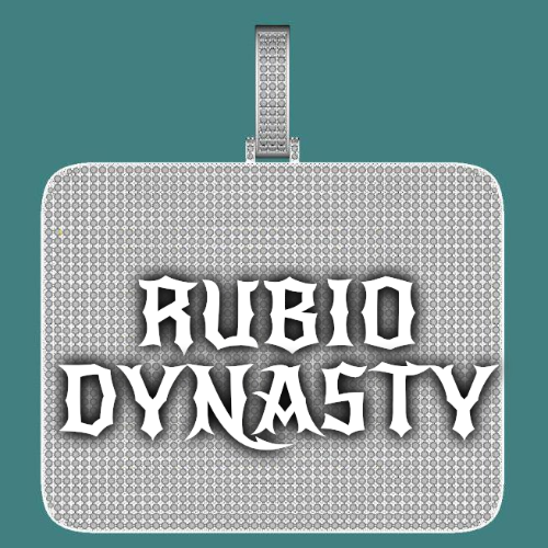 CUSTOM LETTER NECKLACE 3D BIG SQUARE