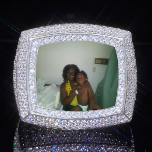 3D CUSTOM PICTURE ICED RING