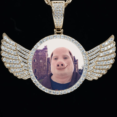 CUSTOM PICTURE PENDANT STYLE-4