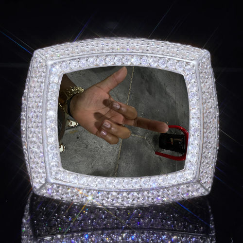 3D CUSTOM PICTURE ICED RING