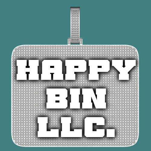 CUSTOM LETTER NECKLACE 3D BIG SQUARE