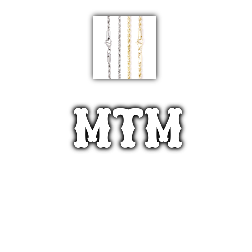 Custom Letters Freibeuter Font Necklace