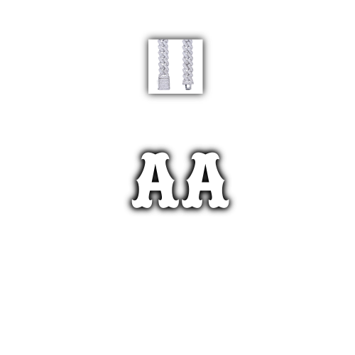 Custom Letters Freibeuter Font Necklace