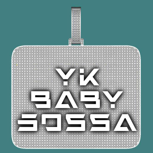 CUSTOM LETTER NECKLACE 3D BIG SQUARE