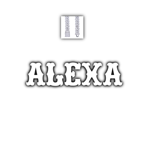 Custom Letters Freibeuter Font Necklace