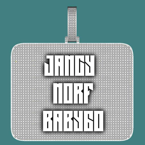 CUSTOM LETTER NECKLACE 3D BIG SQUARE