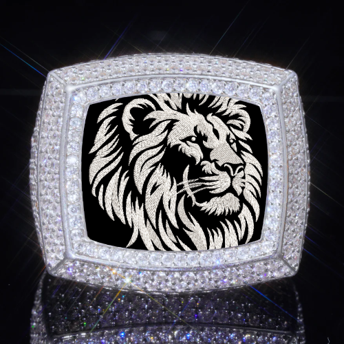 3D CUSTOM PICTURE ICED RING