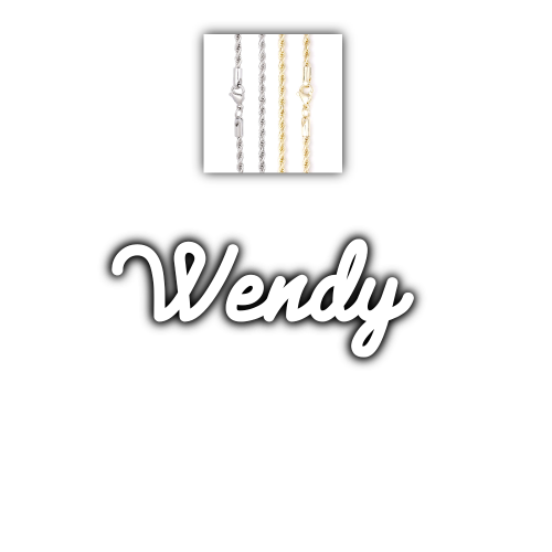 Script Custom Letter Necklace