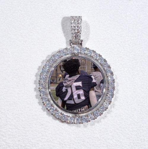 3D Spinning 2-Faced Custom Picture Pendant