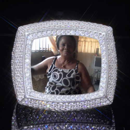 3D CUSTOM PICTURE ICED RING