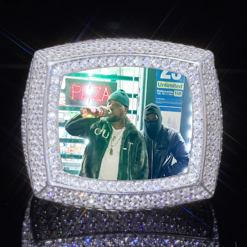 3D CUSTOM PICTURE ICED RING
