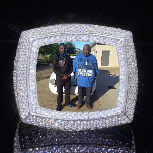 3D CUSTOM PICTURE ICED RING