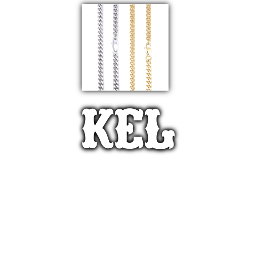 Custom Letters Freibeuter Font Necklace